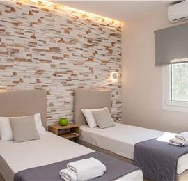 7 bedroom seafront luxury villa with pool & jacuzzi, near Acharavi, sleeps 14-15